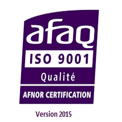 Certification ISO 9001 : 2015